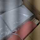 Windyun 4 Pack Kids Teepee Tent for Slumber Party with Mattress and Lights, Sleepover Tents for Girls Boys Indoor Outdoor Cotton Teepee with Airbed Tray Blanket Birthday Party Supplies(Pink)