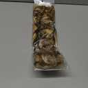 LEEONS Curly Clip in Hair Extensions, 4PCS 16 inch Curly/Wavy Hair Extensions Clip ins - Lace Weft Soft Natural Hairpieces for Women (Brown with Blonde Highlights)