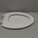 Bemis 70 Durable Plastic Toilet Seat, Round, White