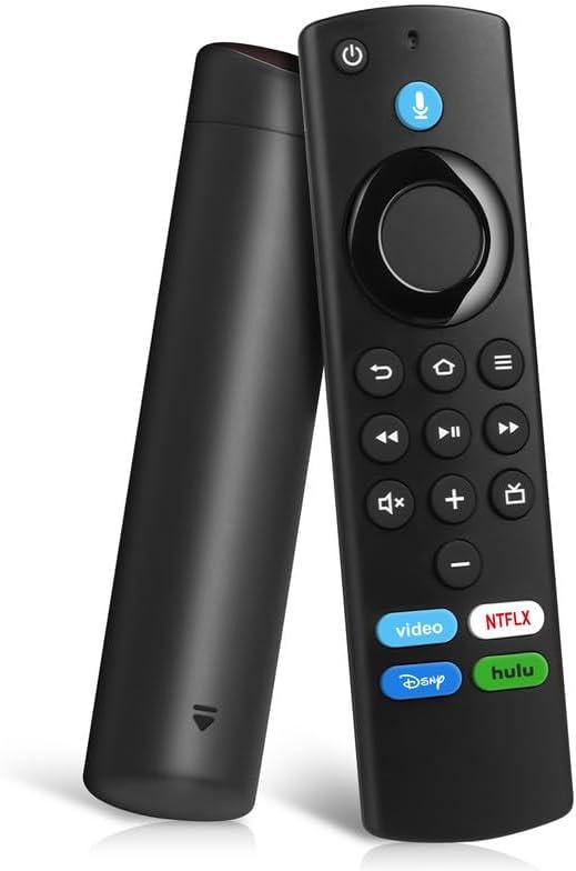 TV Remote Replacement Compatibility with Fire Smart TV Stick, for TVs Stick(2nd/3rd Gen/4K Max/Lite/HD), Insignia, Pioneer, Hisense, TCL, TV Cube & Stick 4K with Voice Control