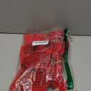 2 Pack Red Christmas Bows Outdoor Decorations,12x20 Large Velvet Wreath Bow with Glitter String Gold Edge for Xmas Tree Topper Home Front Door Decor