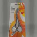 Eyebrow Trimming Scissors with Comb, Gifts For Men Women Stocking Stuffers (Gray)