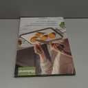 Stainless Steel Cutting Board 15 * 11 Inch, IDekooror Double Sided Steel Chopping Board for Kitchen, Steel and Wheat Straw PP 2-in-1 Cutting Board for Meat Vegetables Fruits, Dishwasher Safe