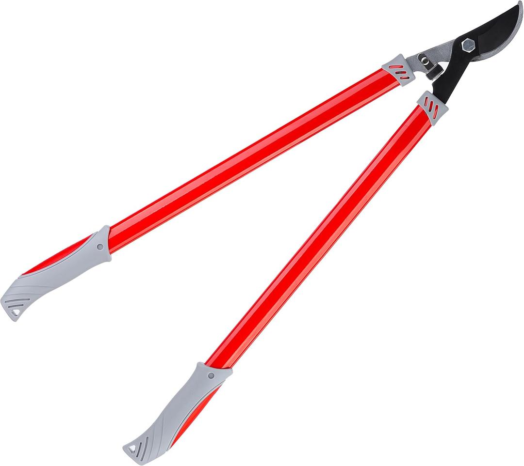 INTERTOOL Bypass Loppers 29" Tree Branch Cutter - Trimmer Pruner for Shrubs & Branches with 2 inch Cutting Capacity - Gardening, Landscaping, Shaping - Long Ergonomic Handles FT-1107