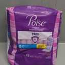 Poise Regular Length Pads - 20 Pads in 1 Pack - #4 Absorbency - Instantly Absorbs Bladder Urine Leakage Control