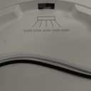 20 Inch LED Dimmable Ceiling Light Fixture 40W - Round Flush Mount Adjustable 3000K/4500K/6000K Large Kitchen Light Fixture, 4000lm Hallway Light Fixtures for Bedroom, Black