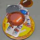 11 Pieces Outer Space Party Decorations Solar System Hanging Decorations Galaxy Planet Honeycomb Hanging Supplies 3D Rocket Astronaut for Kids Solar System Space Birthday Party Ceiling Ornaments Decor