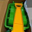 Kids Gardening Set, Outdoor Toys with Wheelbarrow and Kids Garden Tools, Toddler Gardening Set with Repotting mat, Gloves, Apron, Watering Can, Pretend Play Learning Toys for Kids Boys and Girls 3-8