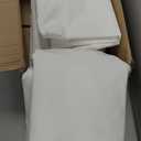 Xpose Safety Canvas Tarp - 10oz White Canvas Tarps Heavy Duty Water Resistant with Brass Grommets- Multipurpose Outdoor Tarpaulin for Camping, Canopy, Trailer, Equipment Cover 10' x 16'