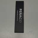 Feraco Mens Magnetic Bracelet, Effective Titanium Steel Magnet Bracelets With Sizing Tool, Black