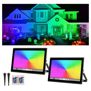 Y-Sun RGB Flood Light 100W WiFi RGBCW IP66 2 Pack