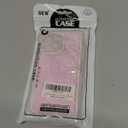 Owncase for iPhone 13 Pro Case Glitter, Crystal Diamonds Shiny Bling Sparkly Electroplated Edge Shockproof Soft TPU Bumper Phone Case for Women Girls, Pink