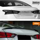 Rear Trunk Spoiler Wing Fit for Nissan Altima 2019 2020 2021 2022 2023 2024 2025 S/SR/SV/SL,Rear Trunk Lid Duckbill Spoiler ABS Material Painted Glossy Black