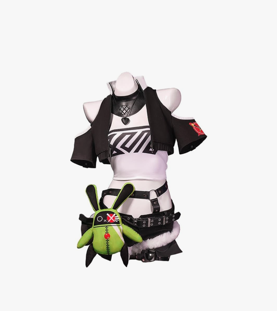 Nicole Demara Cosplay Costume, Zenless Zone Zero Outfit ZZZ Game Suit Halloween Uniform for Women, M