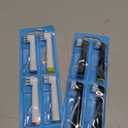 Replacement Toothbrush Heads Compatible with Oral B Pro 1000,Professional Clean,Gentle on Gums,Brush Head Refills Compatible with Oral B Braun Genius/Smart/Vitality Series,8 Pack (Black and White)