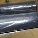 Muzata 4PCS 50FT Black Under Deck Drainage System Trough HDPE Waterproofing Membrane Fit for 16 Joist Spacing M081