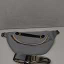 Gray Plus Size Fanny Pack for Women and Men, Fashion Crossbody Bag with Adjustable Belt Strap (Fits 42-54 In Waist) - Fanny Packs for Women - Bum Bag Crossbody (Grey)