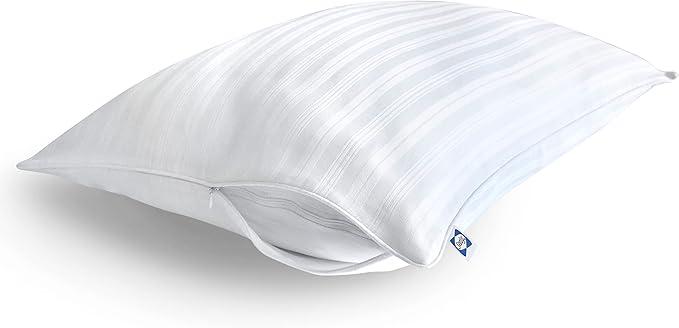 Sealy Pillow Cover, Soft Comfort Bed Pillow Protector, 2 Pack, Standard/Queen Pillow Cover