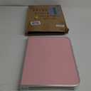 Foldable Laptop Table, Bed Desk, Breakfast Serving Bed Tray, Portable Mini Picnic Table & Ultra Lightweight, Folds in Half with Inner Storage Space (Pink)