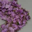 Artificial Silk Orchids,10 PCS (Each 37'') Purple Orchids Artificial Flowers Faux Orchid Long Stem Fake Flowers Fake Silk Flowers for Indoor Outdoor Wedding Home Office Decoration(Purple)