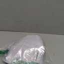 HRX Package 100pcs White Organza Jewelry Bags Drawstring 3 x 4 inch, Little Mesh Gift Pouches Mini Candy Bags for Small Presents Jewelry Earrings