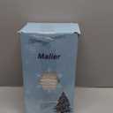 Malier Christmas Tree Collar, 36 Knit Xmas Tree Collar, Christmas Tree Collars for Artificial Trees, 11" Extra Tall Tree Stand Base Cover Ring Skirt for 8 ft 11 ft Tree (White, 11''H  36" W)