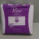 Poise Incontinence Pads & Postpartum Incontinence Pads, 6 Drop Ultimate Absorbency, Long Length, 42 Count