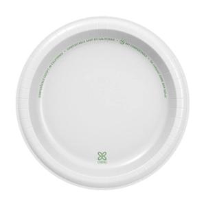 Dixie® Basic™ 8.5" White Paper Plates (500/Case)