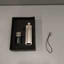 512GB Flash Drive Intended for iPhone iPad, Memory Stick Storage for Photos and Videos Backup, Compatible with iPhone iPad Android PC, Plug and Play, No Application Required (Metal Gray)