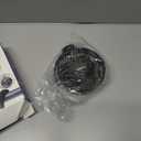 FRIZCOL Portable Stroller Fan, Use As Power Bank, 65H 12000mAh Battery Operated Fan Flexible Tripod Baby Car Seat Fans with Timming, Personal Mini Handheld/Desk/Small Clip On Fans For Stroller (Black)