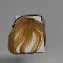Clip in Bangs,100% Human Hair,French Bangs for Women, Wispy Bangs with Temples for Daily Wear, Hairpieces Ash Blonde