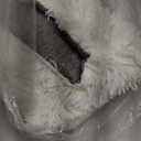 Furry Pet Bed/Mat (Convertible) - White