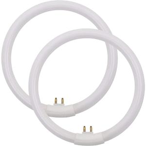 5.5 Inch Outside Diameter,T4 12W 6400K Circular Bulb,Replacement for Conair Round Makeup Mirror