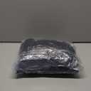 Ripeng 2 Pcs Small Pillows Down Alternative Microfiber Mini Pillows Soft Machine Washable Breathable Tiny Cushion for Travel Sofa Chair Sleeping Neck Wrist Lumbar Knee Support (14"x10",Black)