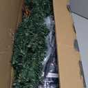 5Ft Pre-Lit Artificial Christmas Tree Hinged 150 LED Lights