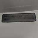 Aire Heavy Duty Steel Floor Vent with Beautiful Black Matte Finish. Fits in 2 x 10 Duct Opening. Overall Dimension is 3.75 in Wide x 13.75 in Long