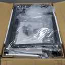 Snughome Desk Shelf, 44.9" Large Desktop Organizer Shelf, Desk Hutch for Computer Monitor, 4 Tier Desk Top Display Rack, Wood Desktop Bookshelf Storage Rack for Home Office Dorm (Rustic Brown)