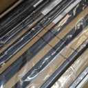 Indoor Pet Gate - 3-Panel Folding Dog Gate for Stairs or Doorways - 54x32-Inch Tall Freestanding Pet Fence for Cats and Dogs by PETMAKER (Brown)