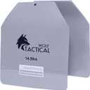 WOLF TACTICAL Curved Weight Vest Plates  5.75/8.75/14.5LB Pairs  Contoured Ergonomic Fit  WODs, Strength Training, Running, Heavy Workouts
