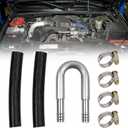 Sporacingrts Fuel Filter Removal Bypass Kit Compatible with Easy Maintenance - Compatible With 2001-2016 Duramax