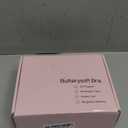 Vinfact 3 Pack Nursing Bras for Breastfeeding Seamless V Neck Maternity Bra Women Pregnancy Breastfeeding Bra (Large, Black/Nude/Pink)