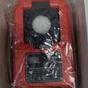 220W Power Inverter Compatible with Milwaukee 18V Battery, DC 18V to AC 110V Battery Inverter, Power Station Generator with 1 AC Outlet, 2 USB Ports & 1 Type-C Fast Charging, 400LM LED Work Light (Red)