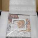 Charcuterie Board with Drawer, Bamboo Cheese Board Set with Locking Lid & Utensils, Portable Serving Tray, Unique Housewarming Gifts, Wedding Gifts for Couples, Birthday Gifts for Women (10.8" x 14.8" x 2", 3 Drawers White)