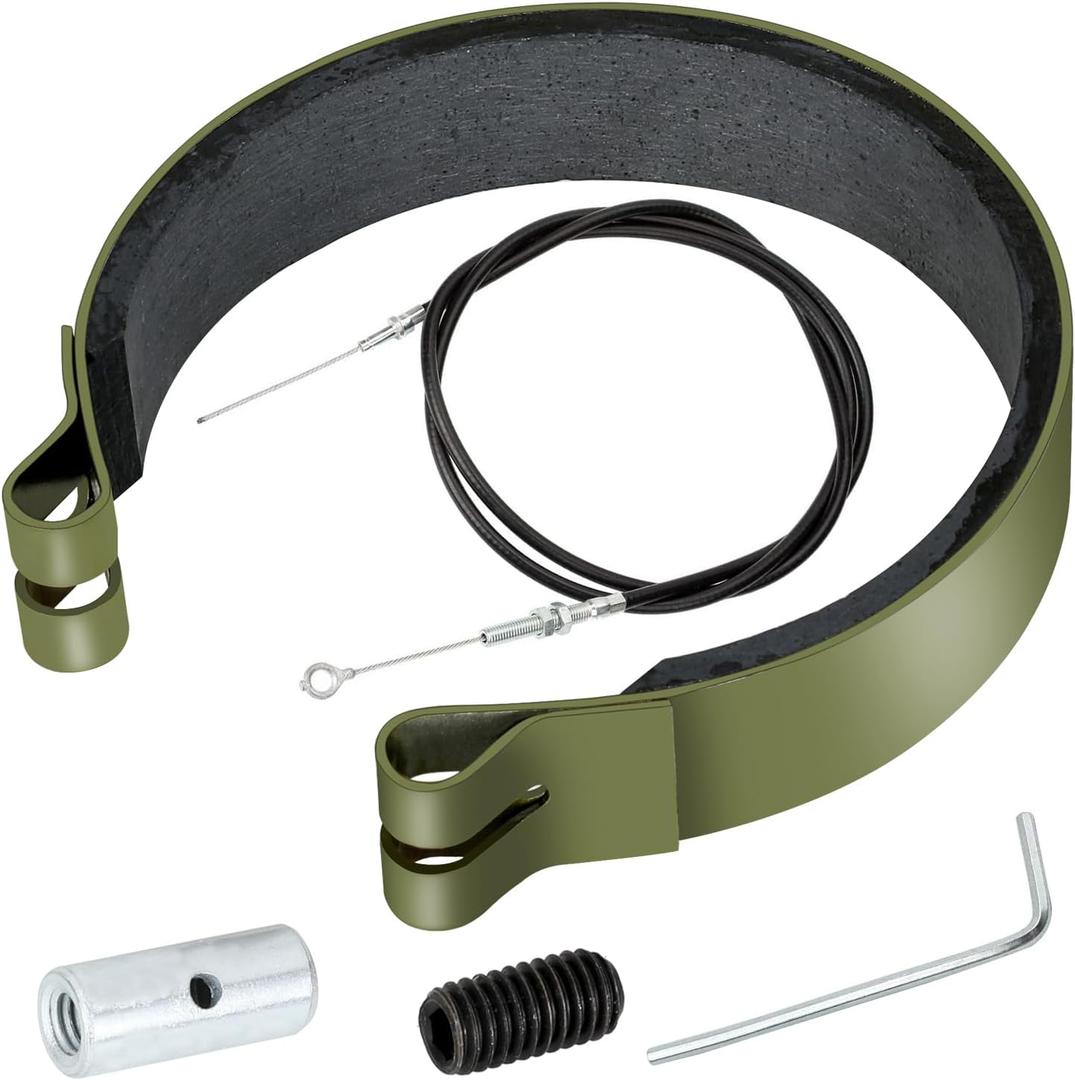 GREHUA 4" Go Kart Brake Band & 71" Throttle Cable Kit Compatible with Predator 212cc 196cc GX160 GX200 6.5hp Manco Bandit Critter 1492 4316 297 Azusa 2251-B Yerf-Dog Yard Cart Mini Bike ATV Parts