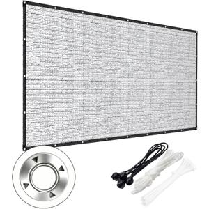 99% Aluminet Shade Cloth, 16x20 FT Heat Reflective Tarp for Blocking Sun