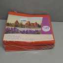 50pcs Red Folders with Two-Pockets Fit Letter Size Paper, Paper File Designed for Office, Home and Classroom Use