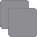 Square Playard/Playpen Fitted Sheets, Perfect for New Room2 / TotBloc Portable Playard, 2 Pack, Ultra Soft Microfiber, Fitted Playpen Sheet, Grey.