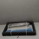 VASAGLE LILEA Collection - Side Table with Charging Station, Round End Table with Fabric Basket, Nightstand with USB Ports, for Living Room, Bedroom, Modern, Matte White and Camel Brown ULET228W01