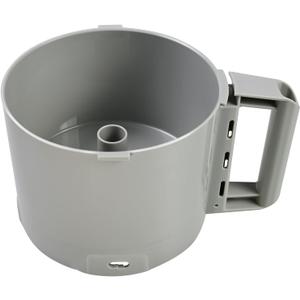 112204S Food Processor Gray Bowl 3 Quart compatible with Robot Coupe R2 3L Gb,R2 DICE, R2 Dice, R2B, R2N