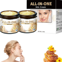 WLLEADG 2Pcs Effective All-in-One Skin Cream, Advanced Bee Venom Cream, All in One Skin Bee Venom Cream, Fine Line and Wrinkle Correction Cream for All Skin Types, Best By: 09/12/2027